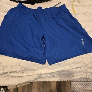Reebok Men’s Bright Blue Athletic Shorts